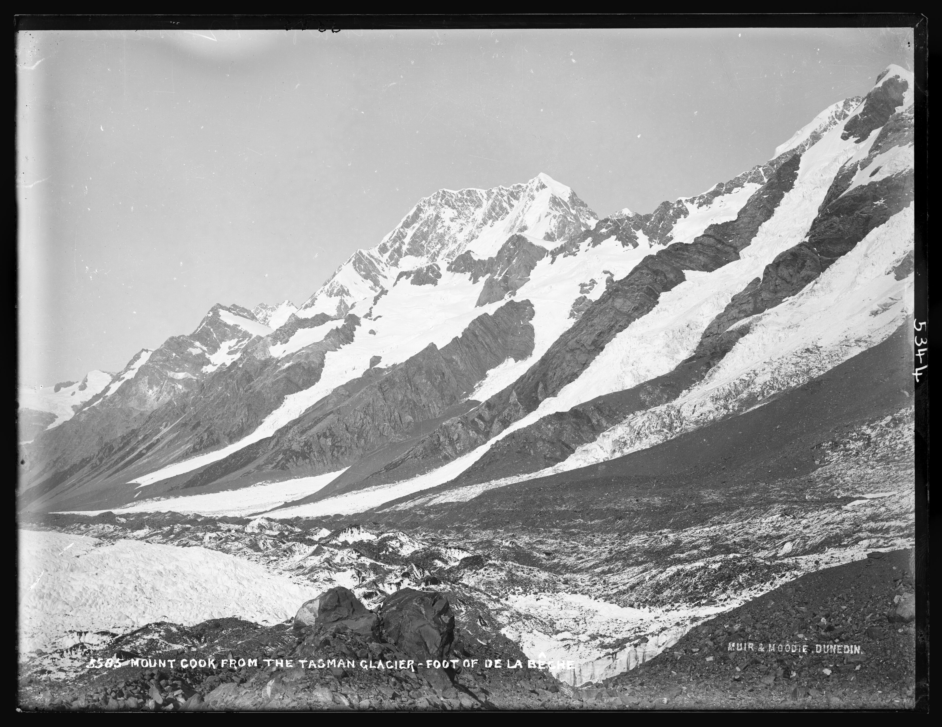 Mount Cook. Take from the foot of the De la Beche.