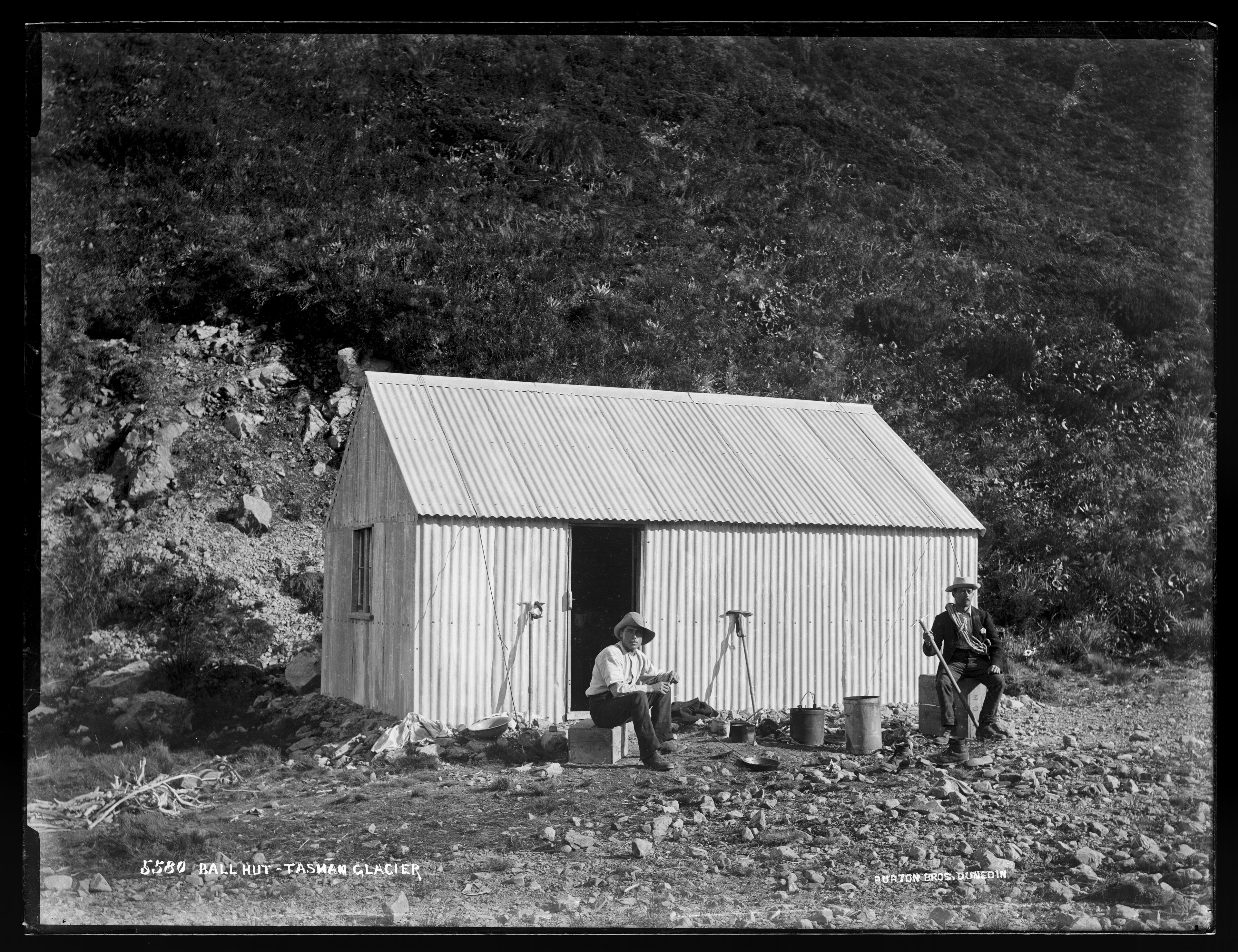Ball Hut, Tasman Glacier.