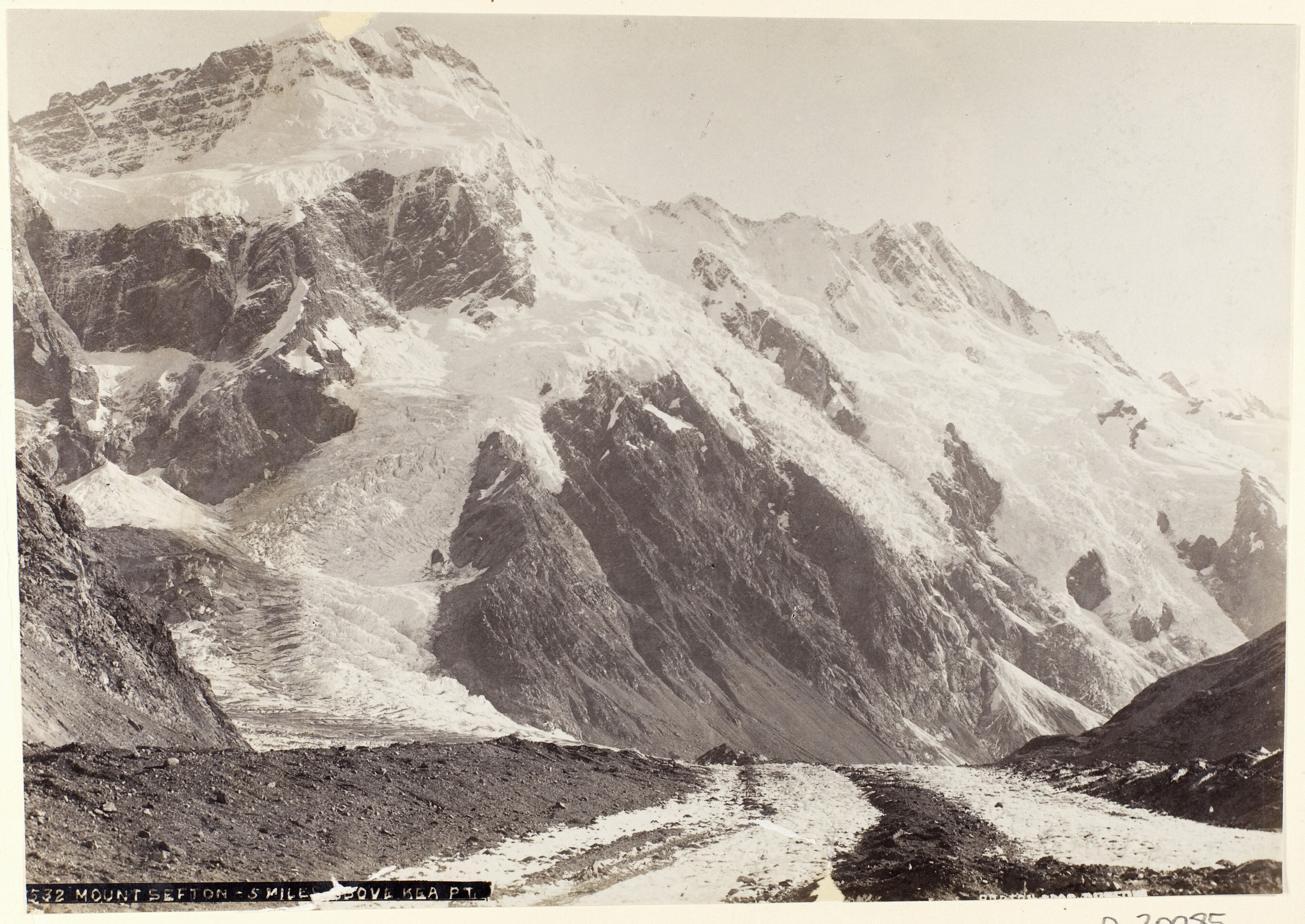 Mount Sefton, Hooker Glacier.