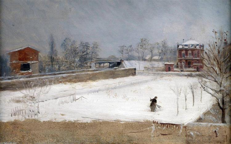 Winter Landscape (1880).
