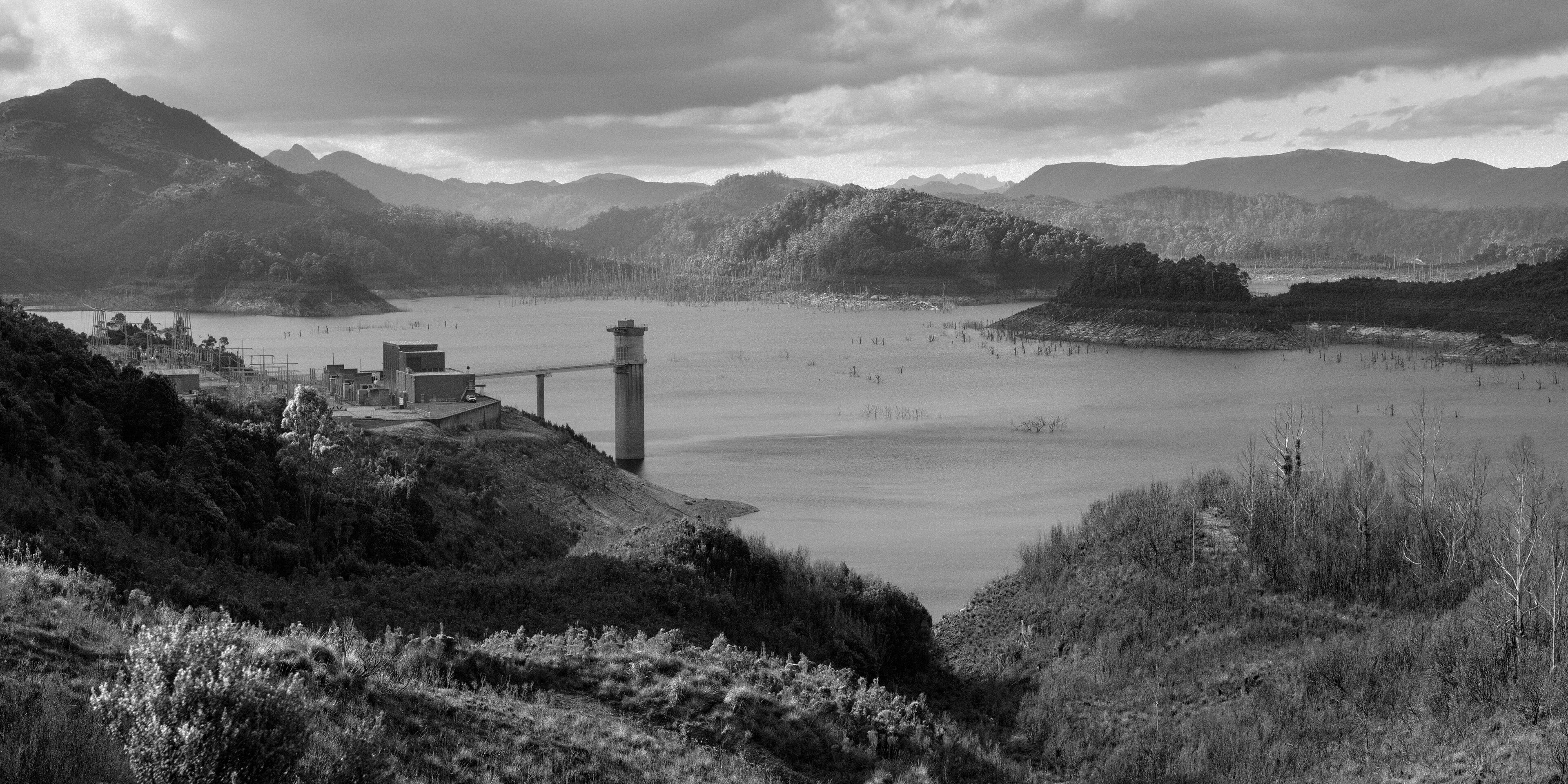 Lake Gordon, Tasmania.