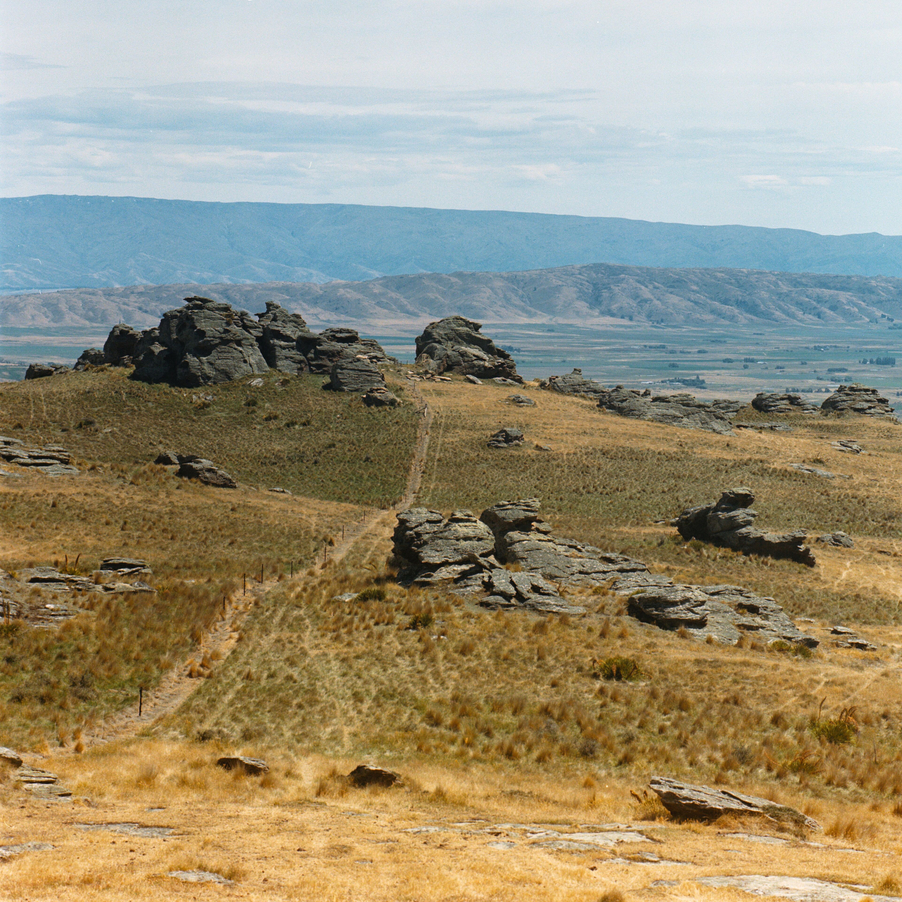 Driving up from Ida Valley to Poolburn